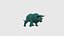 Triceratops de dinosaurio