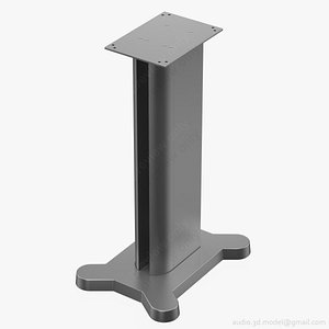 3d model speaker bowers wilkins fs