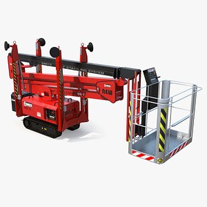 Articulated Boom Lift Rigged