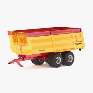 Veenhuis Trailers Jvsk High Capacity 3D model