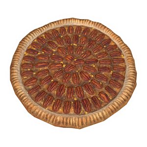 Pie Pecan 3D model