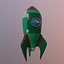 rocket 3D model