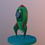 rocket 3D model