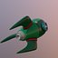 rocket 3D model