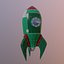rocket 3D model