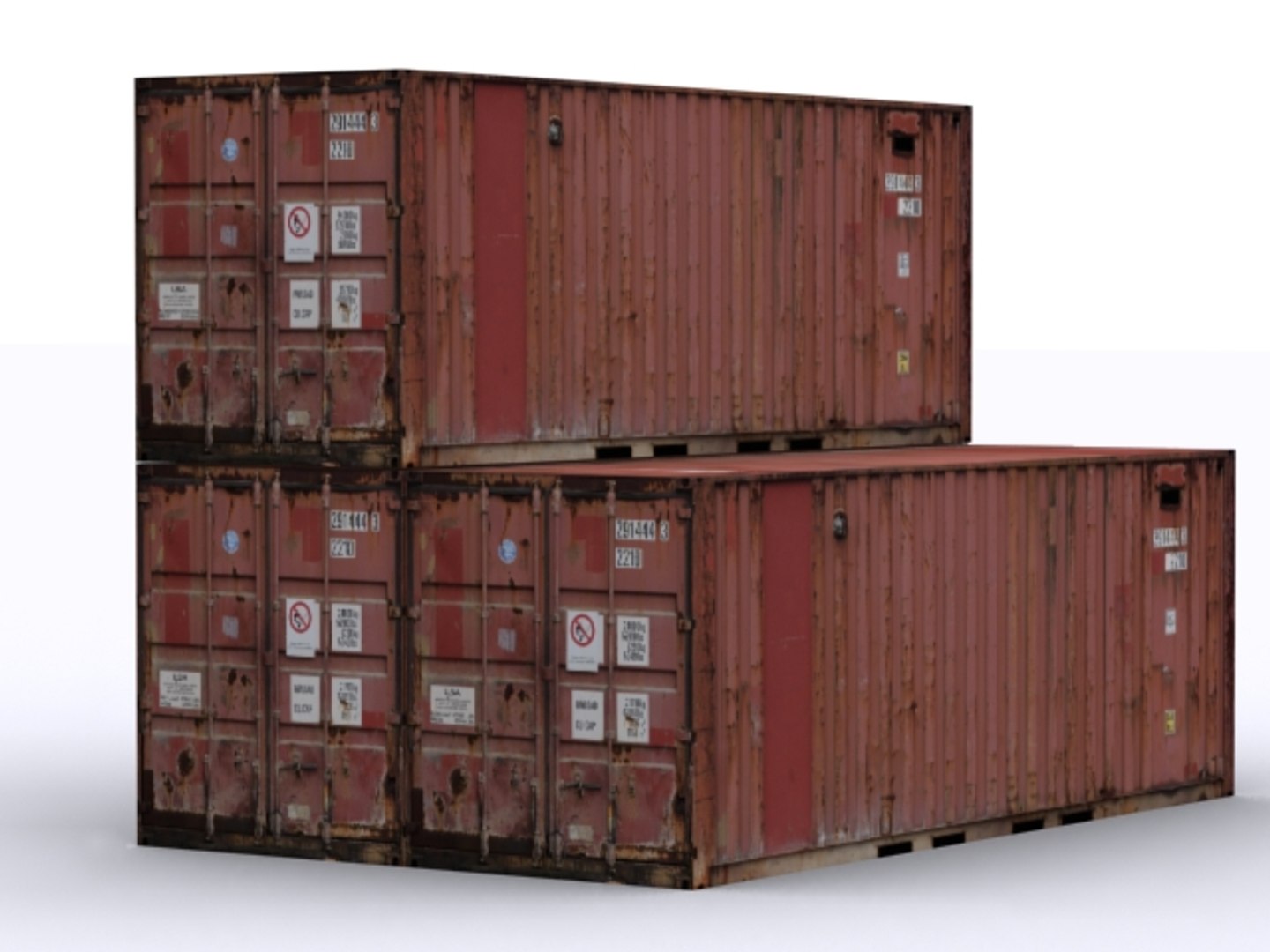 Ship Container 3d 3ds