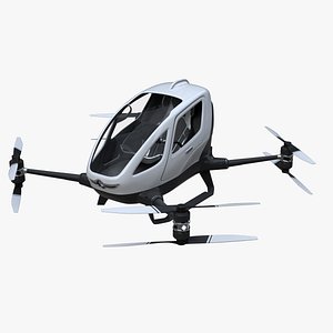 eHang Unbranded Single Passenger Aerial Drone