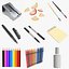 Drawing tools and accessories PBR 3D model