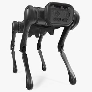 3D Dirty Robot Dog