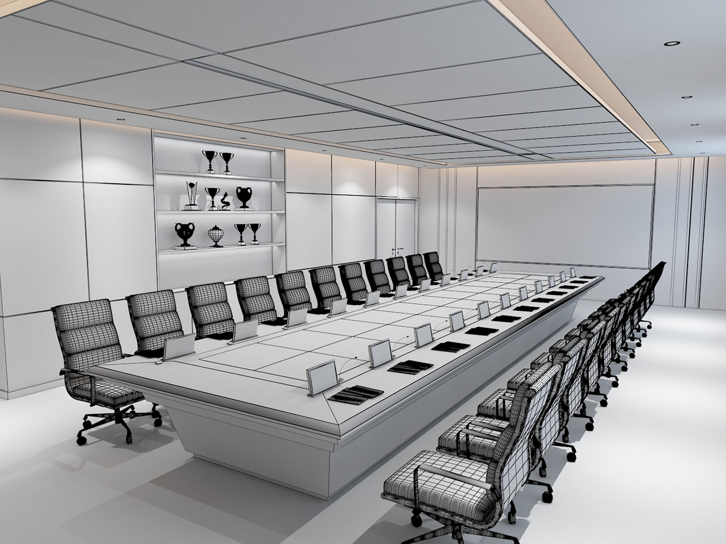 Conference room, big conference, lecture hall, lecture hall, multimedia conference room