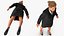 Professional Businesswoman Rigged for Maya