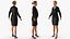 Professional Businesswoman Rigged for Maya