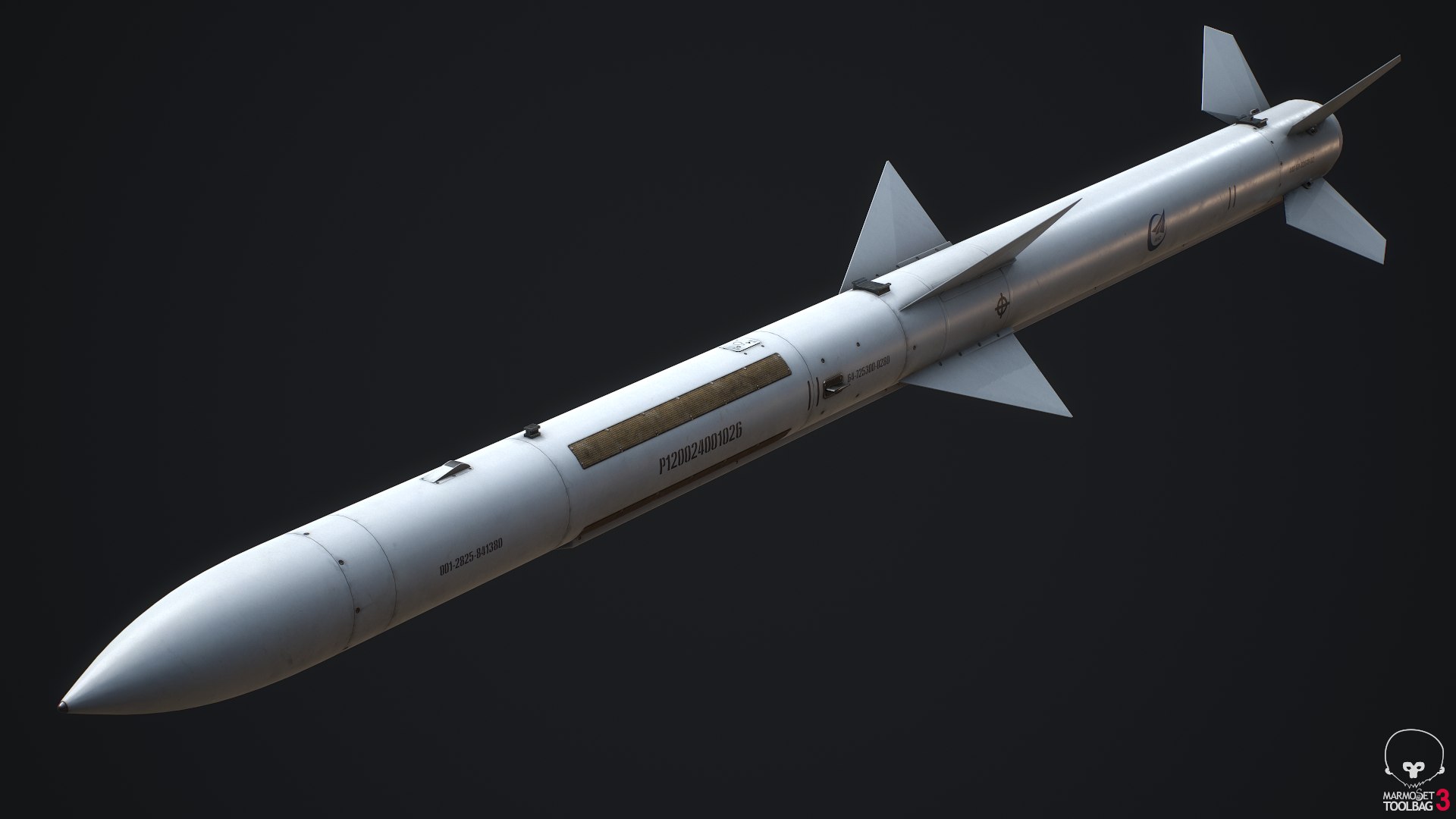 modern chinese air-to-air weapons 3D model https://p.turbosquid.com/ts-thumb/lC/QtqIdJ/Vi7ofRVK/screenshot000/png/1565989794/1920x1080/fit_q87/ce872dfda953faf05d84ace8ac8d2e7e86a6e6b0/screenshot000.jpg