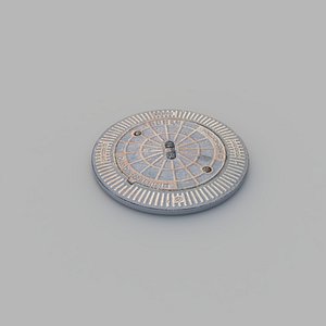 3D Sewer Grate 07