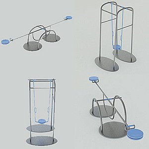 3d playground equipment