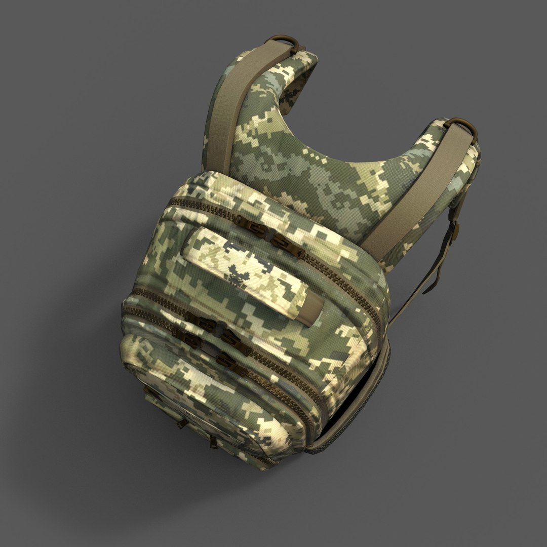 3D Bag Backpack Character - TurboSquid 1484017