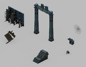 dungeon - arch 32 3D model