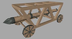 Low Poly Battering Ram