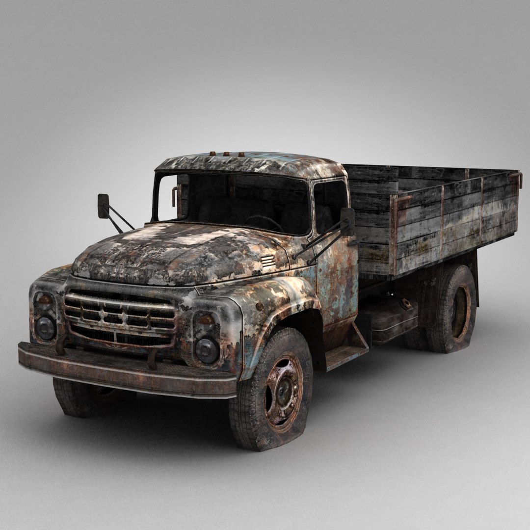 3d model damaged truck zil-130 https://p.turbosquid.com/ts-thumb/lC/devKRw/q9j9anUL/zil_09/jpg/1381569974/1920x1080/fit_q87/fcbeff2a54feaf0e0d7186139d835454afc832d9/zil_09.jpg
