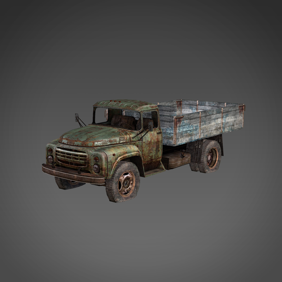 3d model damaged truck zil-130 https://p.turbosquid.com/ts-thumb/lC/devKRw/vuOAdSuE/zil/jpg/1381570032/1920x1080/turn_fit_q99/8ad167a7b725e9835b59a7a7447b8747cf6d3a29/zil-1.jpg