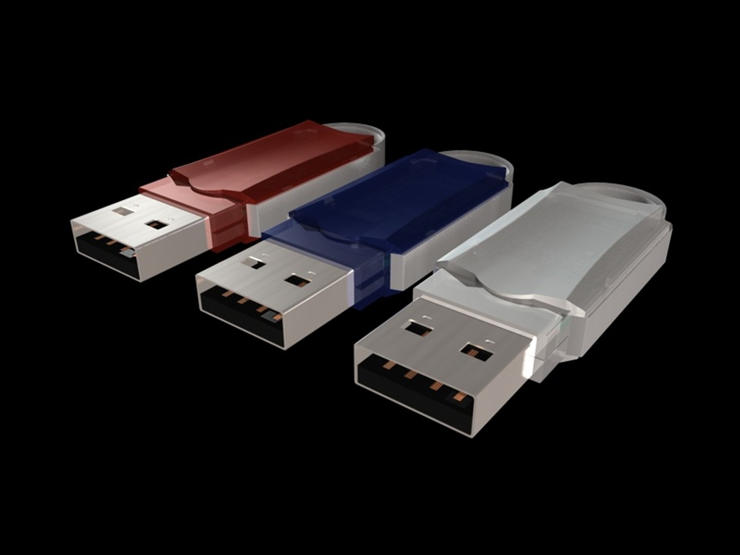 3d Model Usb Stick