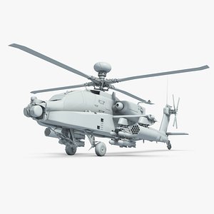 Apache Helicopter No Materials