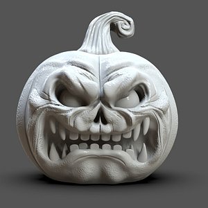 Evil Pumpkin for Halloween model