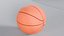 Modelo 3D realista de baloncesto. Renderizados PBR reales. UV sin limpieza. Texturas PBR 2K.