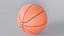 Modelo 3D realista de baloncesto. Renderizados PBR reales. UV sin limpieza. Texturas PBR 2K.