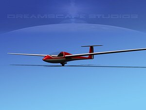 3D model venture sailplane