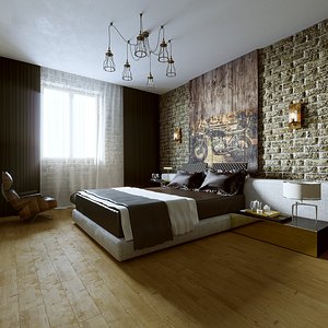 Bedroom Loft Vit