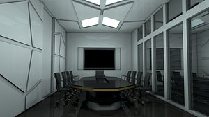 Office Interior 3D