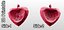 H-M 3D-Printable Valentine Crystal-Heart-TwoLetters Pendant