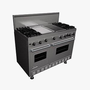 3D stove viking