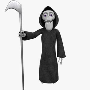 Low poly Rigged Animated evil slayer