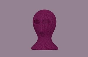 Ski Cycling Mask 3D model