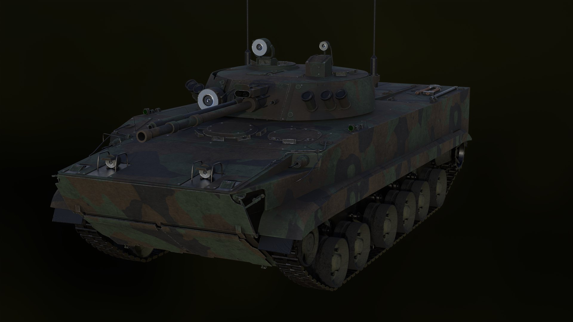 3D Model BMP-3 Armored Vehicle - TurboSquid 1899487