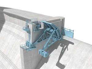 Dam Sluice gate part