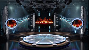 TV Studio Entertainment Set 5