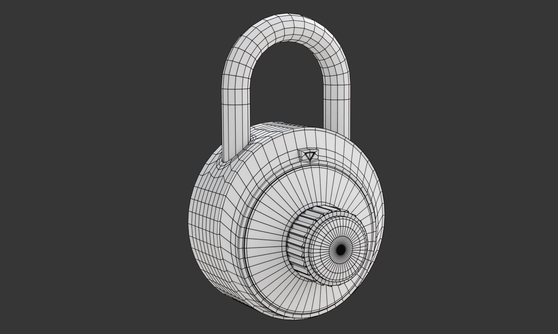 Combination Padlock Model - TurboSquid 2092614