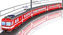 appenzeller bahn bde 4-4 ii electric passenger train