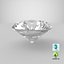 3D Round Brilliant Cut Diamond