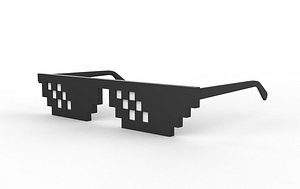 3D model Thug Life Glasses 3D model