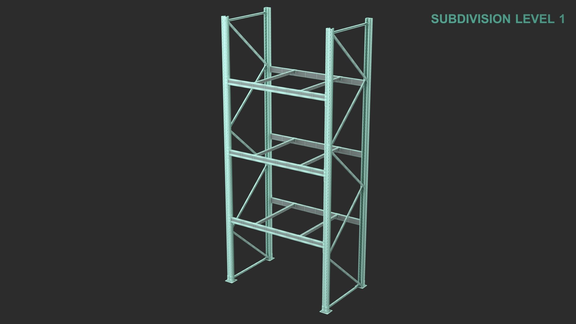 3D Warehouse Shelf model https://p.turbosquid.com/ts-thumb/lD/G3PYeI/Fs/wireframe0004/jpg/1668774908/1920x1080/fit_q87/b14544be39778262773c34798a8c7457f404c426/wireframe0004.jpg