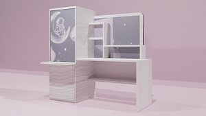 low polymodeling aesthetic study table