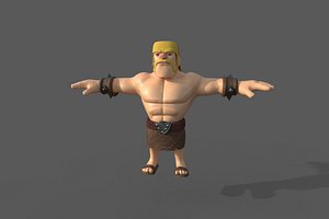 clash of clans barbarian