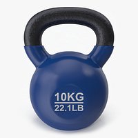 Kettlebell 10Kg Vinyl