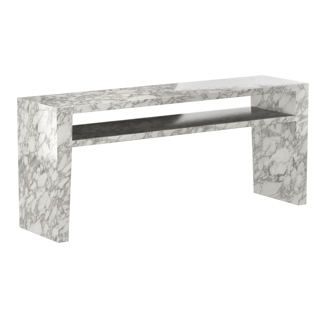 WYETH ITALIAN TRAVERTINE CONSOLE TABLE 3D Model - TurboSquid 1926257