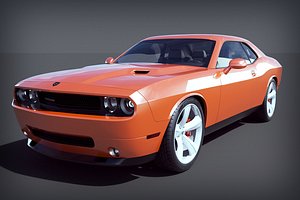 3ds max dodge challenger