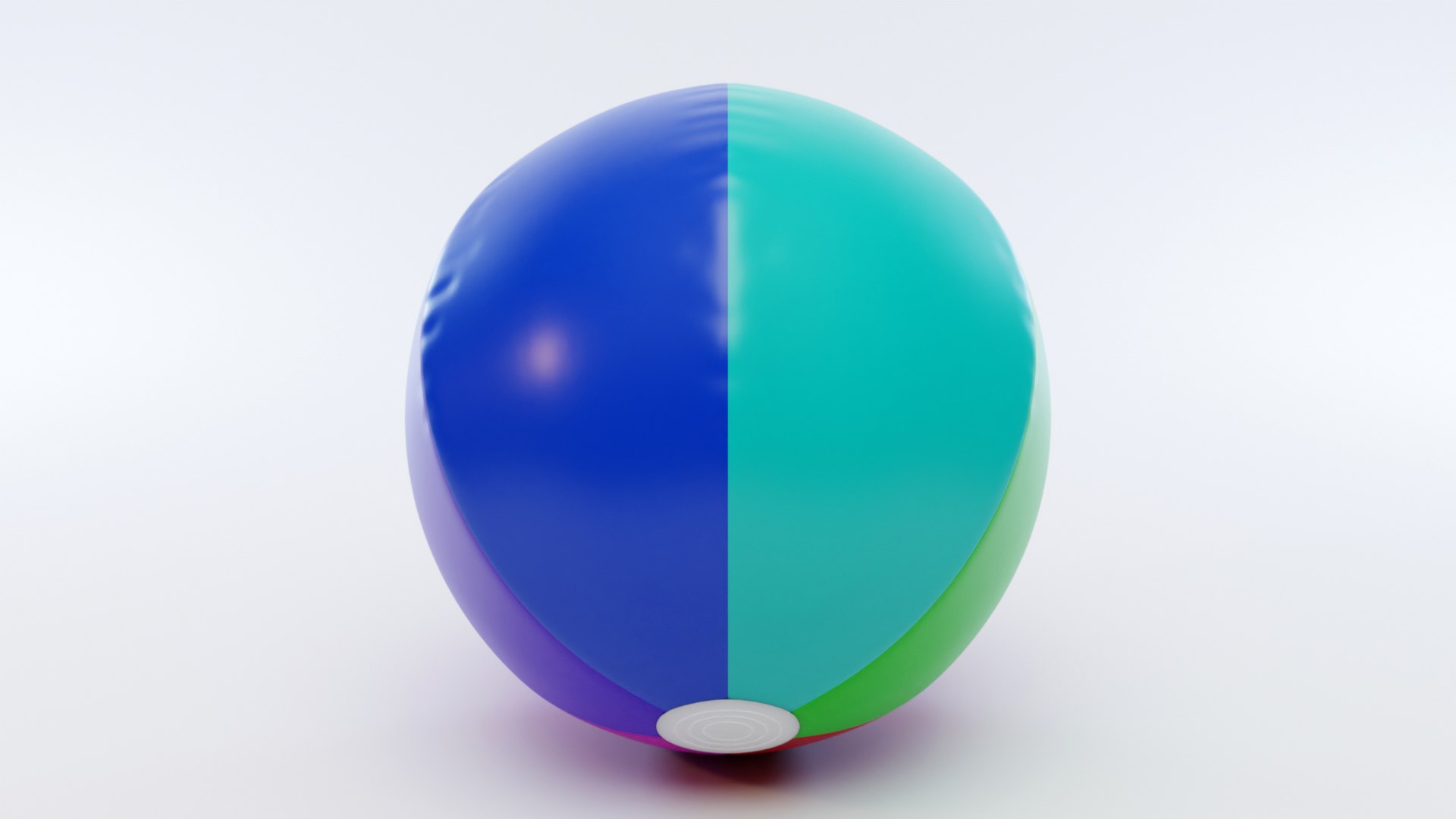 3D Beach Ball Model - TurboSquid 1701526
